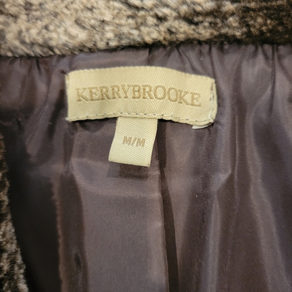 Kerry Brooke Faux Fur Zippered Vest Lined Fun & Funky Med - Picture 4 of 9